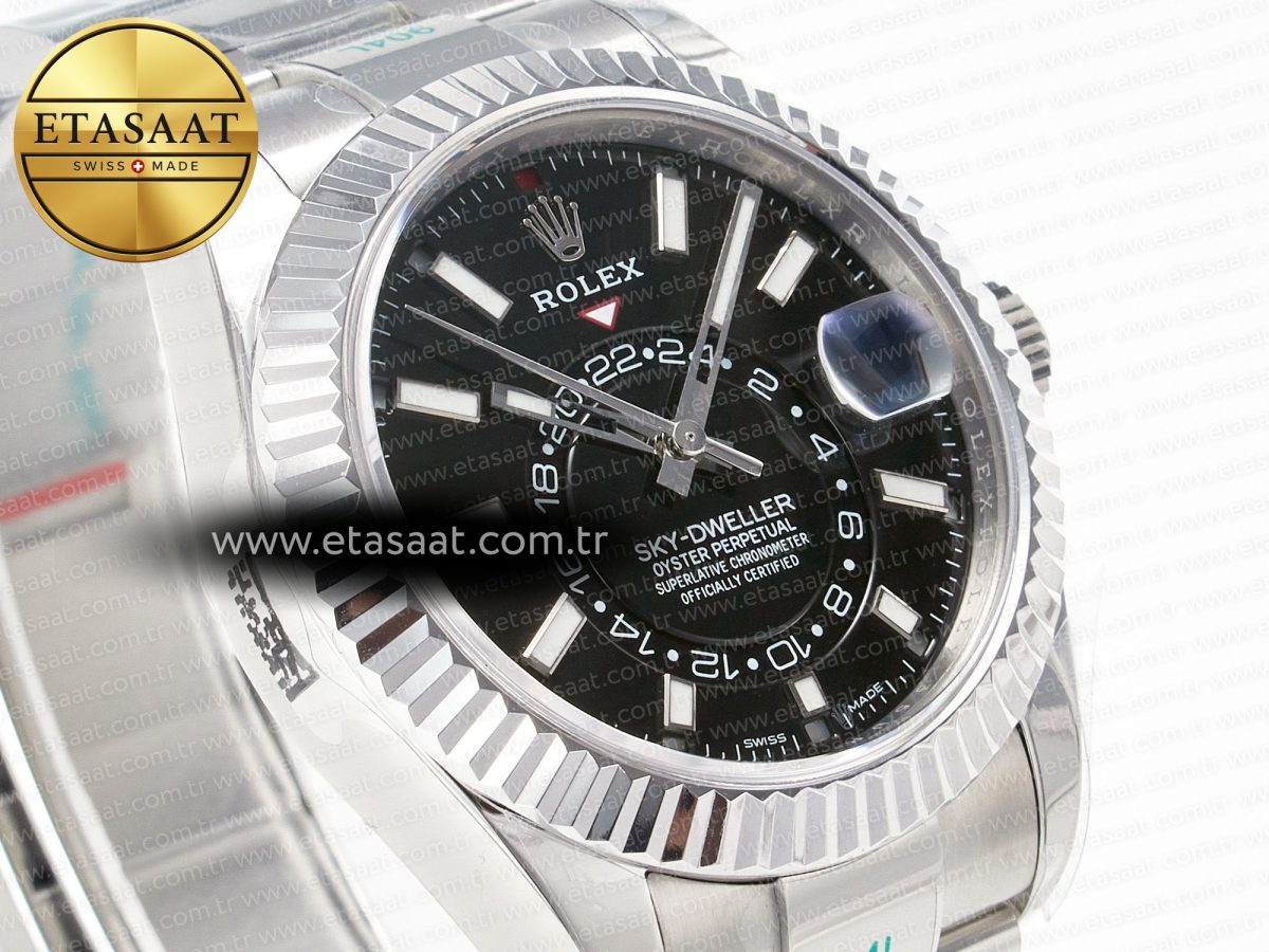 Rolex Sky-Dweller 326934 Black A2824 - Görsel 5