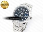 Rolex Skydweller Black SS Jubilee Bracelet A23J