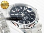 Rolex Skydweller Black SS Jubilee Bracelet A23J - Görsel 6