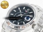 Rolex Skydweller Black SS Jubilee Bracelet A23J - Görsel 7