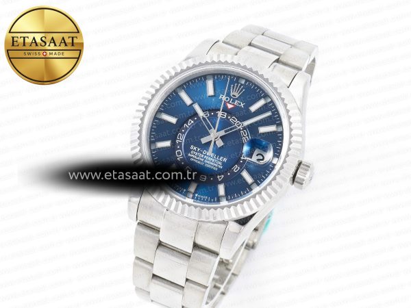 Skydweller SS Noob Best Edition Blue Dial on SS Jubilee Bracelet A23J