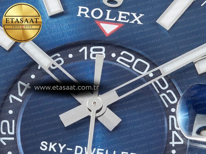 Skydweller SS Noob Best Edition Blue Dial on SS Jubilee Bracelet A23J - Görsel 10