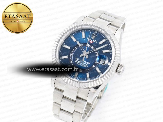 Skydweller SS Noob Best Edition Blue Dial on SS Jubilee Bracelet A23J - Görsel 2