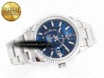 Skydweller SS Noob Best Edition Blue Dial on SS Jubilee Bracelet A23J - Görsel 8