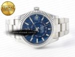 Skydweller SS Noob Best Edition Blue Dial on SS Jubilee Bracelet A23J - Görsel 9