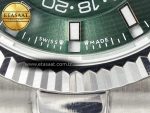 Skydweller SS Noob Best Edition Green Dial on SS Jubilee Bracelet A23J - Görsel 14