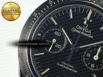Speedmaster “Dark Side of The Moon” Real Ceramic N1F 1:1 Best Edition on Leather Strap A9900 - Görsel 10