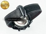 Speedmaster “Dark Side of The Moon” Real Ceramic N1F 1:1 Best Edition on Leather Strap A9900 - Görsel 17