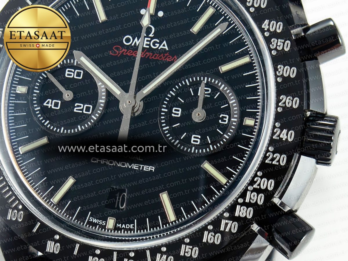 Speedmaster “Dark Side of The Moon” Real Ceramic N1F 1:1 Best Edition on Nylon Strap A9900 - Görsel 13