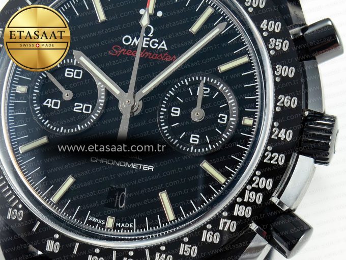Speedmaster “Dark Side of The Moon” Real Ceramic N1F 1:1 Best Edition on Nylon Strap A9900 - Görsel 13