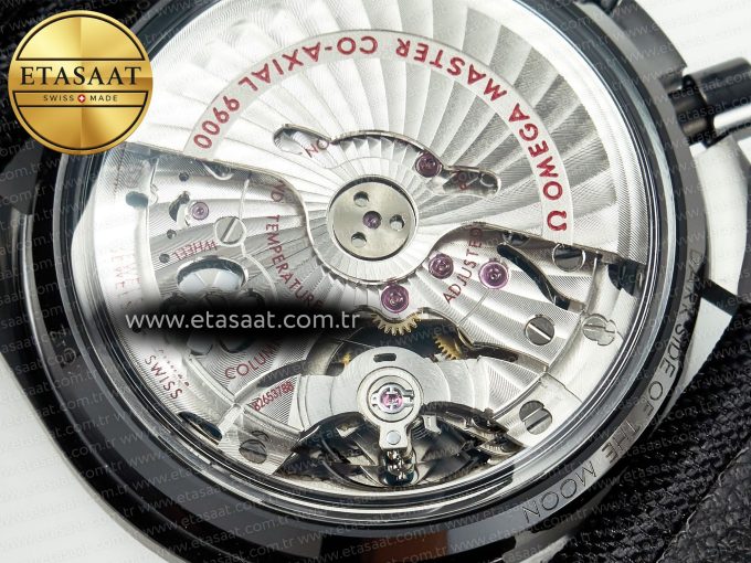Speedmaster “Dark Side of The Moon” Real Ceramic N1F 1:1 Best Edition on Nylon Strap A9900 - Görsel 19