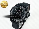 Speedmaster “Dark Side of The Moon” Real Ceramic N1F 1:1 Best Edition on Nylon Strap A9900 - Görsel 2