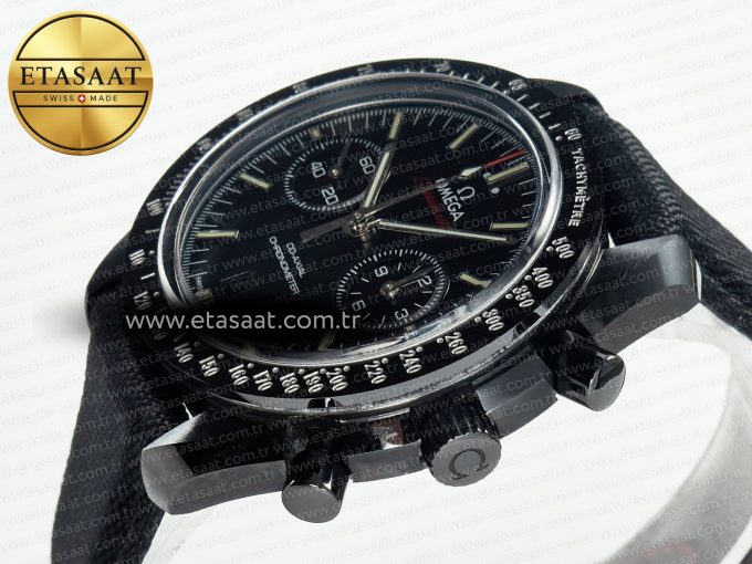 Speedmaster “Dark Side of The Moon” Real Ceramic N1F 1:1 Best Edition on Nylon Strap A9900 - Görsel 6