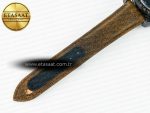 Speedmaster “Dark Side of The Moon” Real Ceramic N1F 1:1 Best Edition Vintage Black on Brown Leather Strap A9300 - Görsel 21