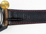 Speedmaster “Dark Side of The Moon” Real Ceramic N1F 1:1 Best Edition Vintage Black on Brown Leather Strap A9300 - Görsel 25