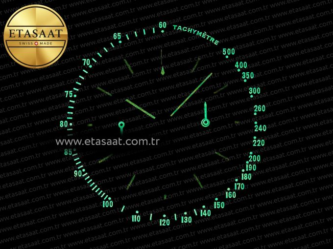 Speedmaster “Dark Side of The Moon” Real Ceramic N1F 1:1 Best Edition Vintage Black on Brown Leather Strap A9300 - Görsel 29