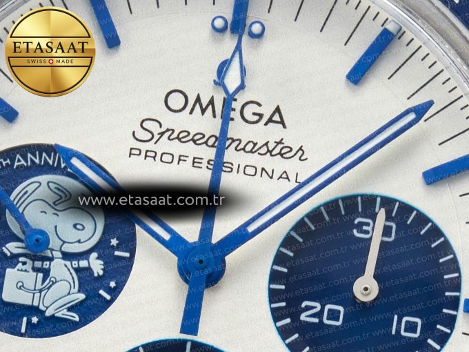 Speedmaster Professional “Silver Snoopy Award” 50th Anniversary N1F 1:1 Best Edition A3861 - Görsel 11