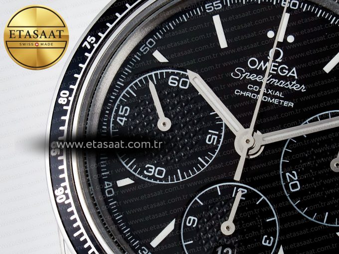 Speedmaster Racing Master SS HKF Best Edition Black Dial on SS Bracelet A7750 - Görsel 10