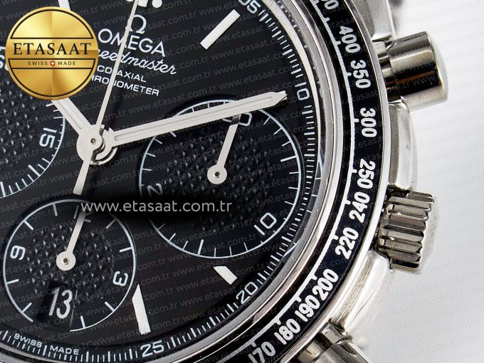 Speedmaster Racing Master SS HKF Best Edition Black Dial on SS Bracelet A7750 - Görsel 12
