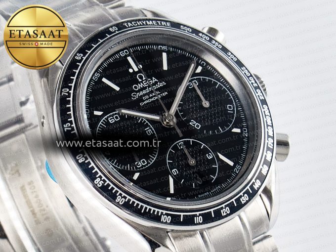 Speedmaster Racing Master SS HKF Best Edition Black Dial on SS Bracelet A7750 - Görsel 5