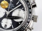 Speedmaster Racing Master SS HKF Best Edition Black/White Dial on SS Bracelet A7750 - Görsel 12
