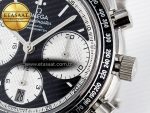 Speedmaster Racing Master SS HKF Best Edition Black/White Dial on SS Bracelet A7750 - Görsel 12