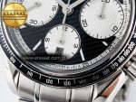 Speedmaster Racing Master SS HKF Best Edition Black/White Dial on SS Bracelet A7750 - Görsel 13