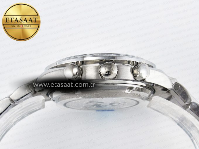 Speedmaster Racing Master SS HKF Best Edition Black/White Dial on SS Bracelet A7750 - Görsel 15