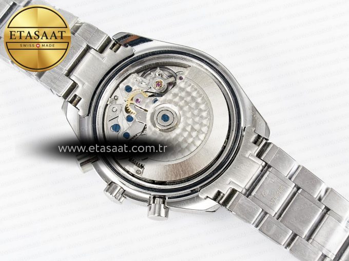 Speedmaster Racing Master SS HKF Best Edition Black/White Dial on SS Bracelet A7750 - Görsel 19
