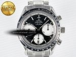 Speedmaster Racing Master SS HKF Best Edition Black/White Dial on SS Bracelet A7750 - Görsel 4
