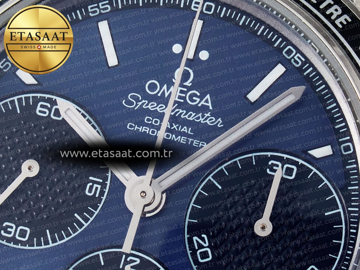 Rolex Speedmaster Racing Master SS Blue/Black Dial on SS A7750 - Görsel 11