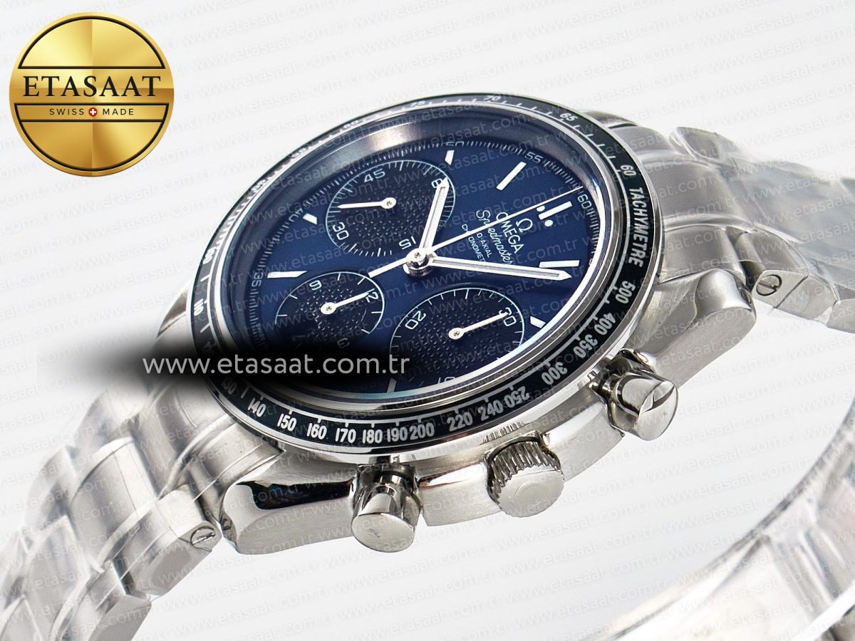 Rolex Speedmaster Racing Master SS Blue/Black Dial on SS A7750 - Görsel 6