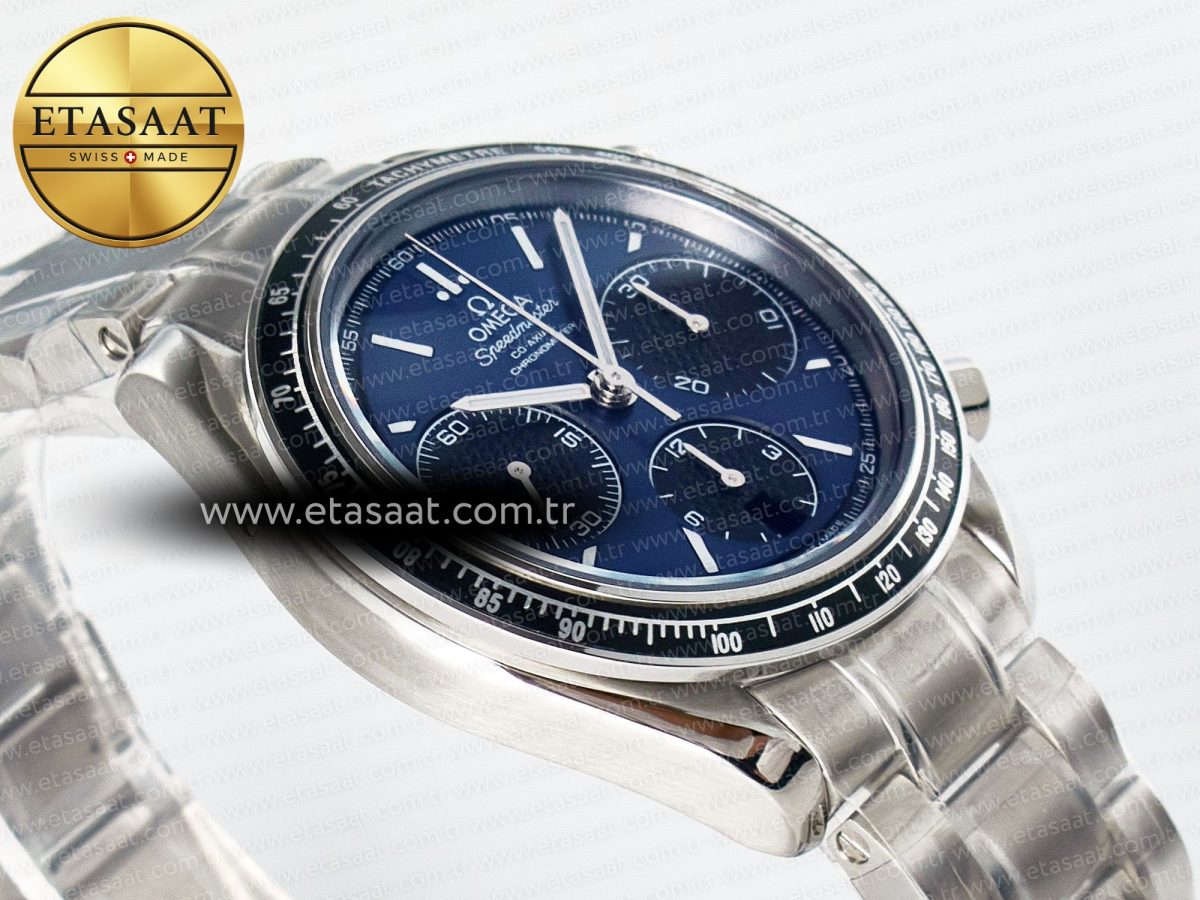 Rolex Speedmaster Racing Master SS Blue/Black Dial on SS A7750 - Görsel 7