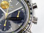 Speedmaster Racing Master SS HKF Best Edition Gray/Black Dial on SS Bracelet A7750 - Görsel 12
