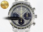 Speedmaster Racing Master SS HKF Best Edition Gray/Black Dial on SS Bracelet A7750 - Görsel 4
