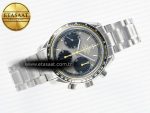 Speedmaster Racing Master SS HKF Best Edition Gray/Black Dial on SS Bracelet A7750 - Görsel 8
