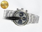 Speedmaster Racing Master SS HKF Best Edition Gray/Black Dial on SS Bracelet A7750 - Görsel 9