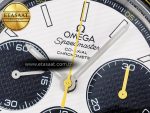 Speedmaster Racing Master SS HKF Best Edition White/Black Dial on SS Bracelet A7750 - Görsel 11