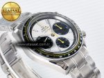 Speedmaster Racing Master SS HKF Best Edition White/Black Dial on SS Bracelet A7750 - Görsel 7