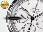 Speedmaster Racing Master SS HKF Best Edition White Dial on SS Bracelet A7750 - Görsel 10