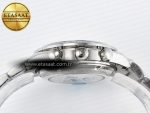 Speedmaster Racing Master SS HKF Best Edition White Dial on SS Bracelet A7750 - Görsel 15