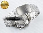 Speedmaster Racing Master SS HKF Best Edition White Dial on SS Bracelet A7750 - Görsel 16