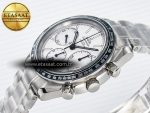 Speedmaster Racing Master SS HKF Best Edition White Dial on SS Bracelet A7750 - Görsel 6