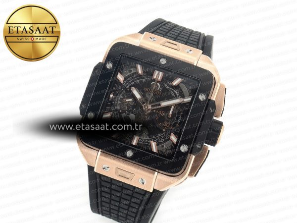 Hublot Square Bang Unico Ceramic Bezel on Black A1280