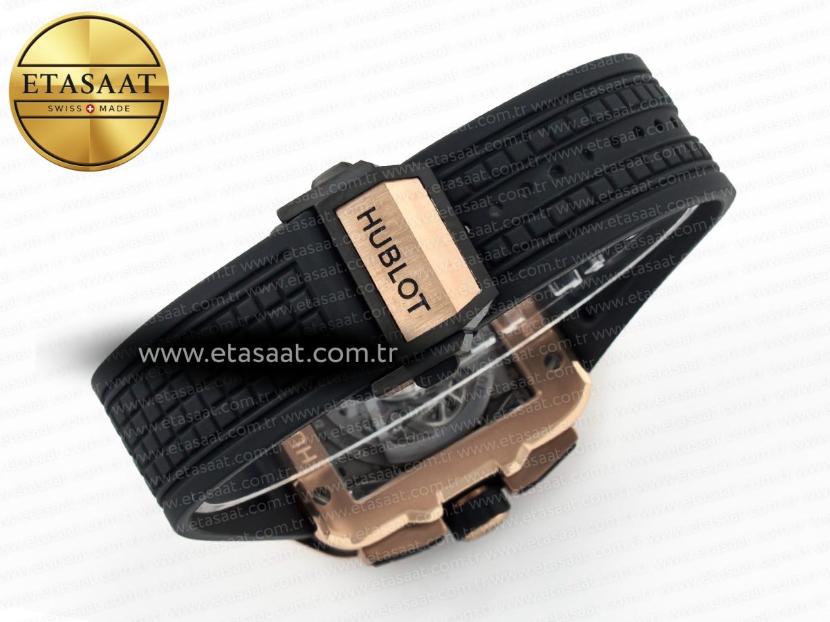 Hublot Square Bang Unico Ceramic Bezel on Black A1280 - Görsel 16