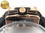 Square Bang Unico 42mm RG BBF 1:1 Best Edition Skeleton Dial on Black Rubber Strap A1280 - Görsel 15