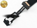 Square Bang Unico 42mm RG BBF 1:1 Best Edition Skeleton Dial on Black Rubber Strap A1280 - Görsel 27