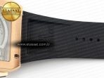 Square Bang Unico 42mm RG BBF 1:1 Best Edition Skeleton Dial on Black Rubber Strap A1280 - Görsel 30