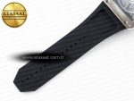 Square Bang Unico 42mm Titanium BBF 1:1 Best Edition Skeleton Dial on Black Rubber Strap A1280 - Görsel 26