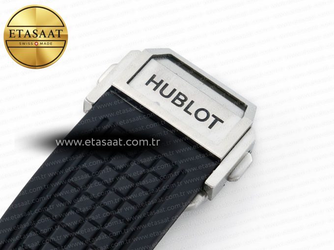 Square Bang Unico 42mm Titanium BBF 1:1 Best Edition Skeleton Dial on Black Rubber Strap A1280 - Görsel 30